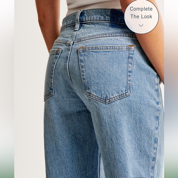 A&F low rise baggy jeans - Picture 5 of 5